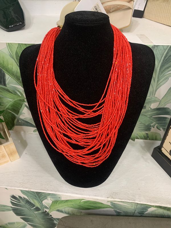 Colgante perlas