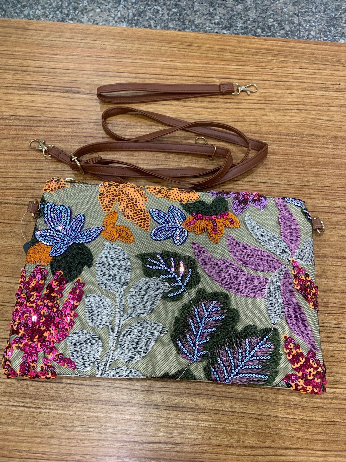 Bolso flores colores