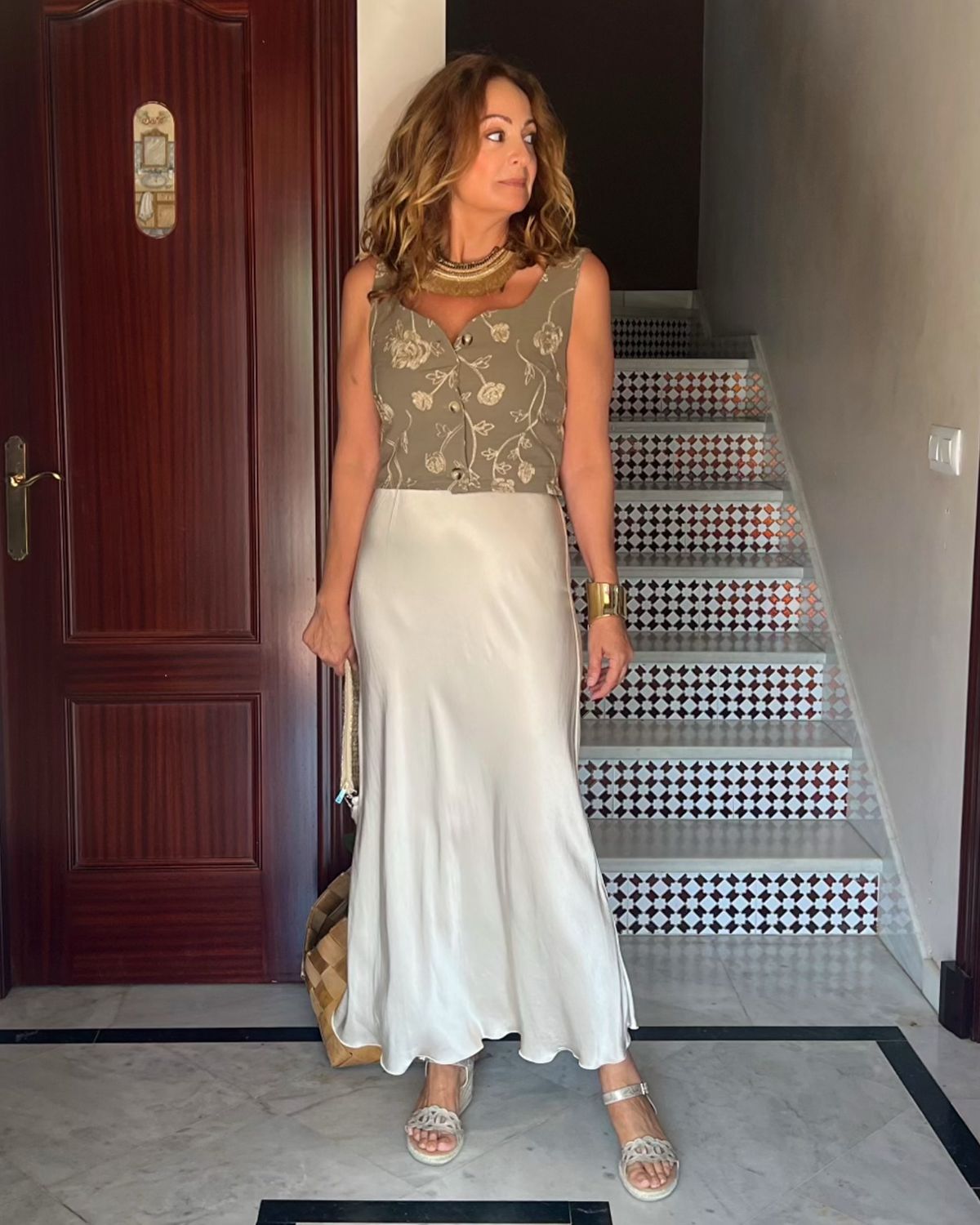 Top FLORENCIA kaki