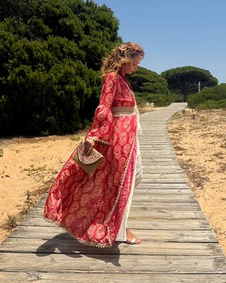 KIMONO CERDEÑA rojo