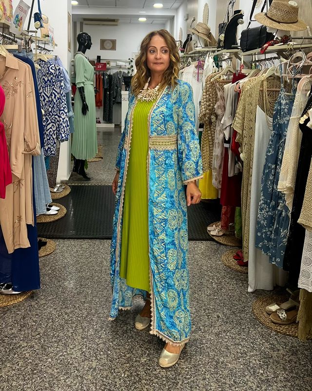 KIMONO CERDEÑA azul
