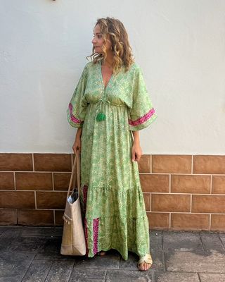 Vestido KENIA verde