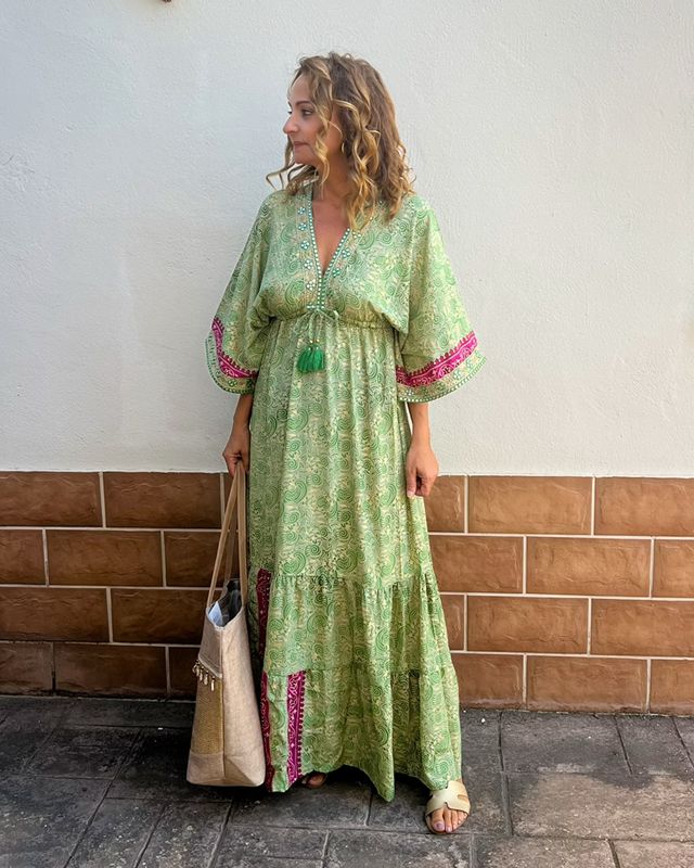 Vestido KENIA verde