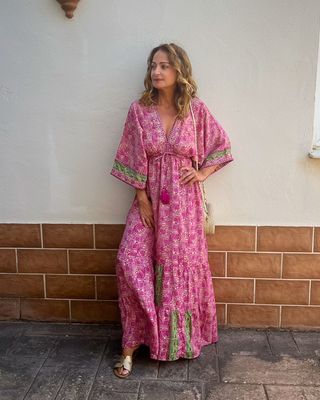 Vestido KENIA rosa