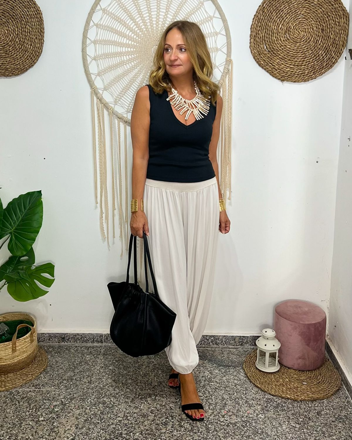 Pantalón LUCRE beige