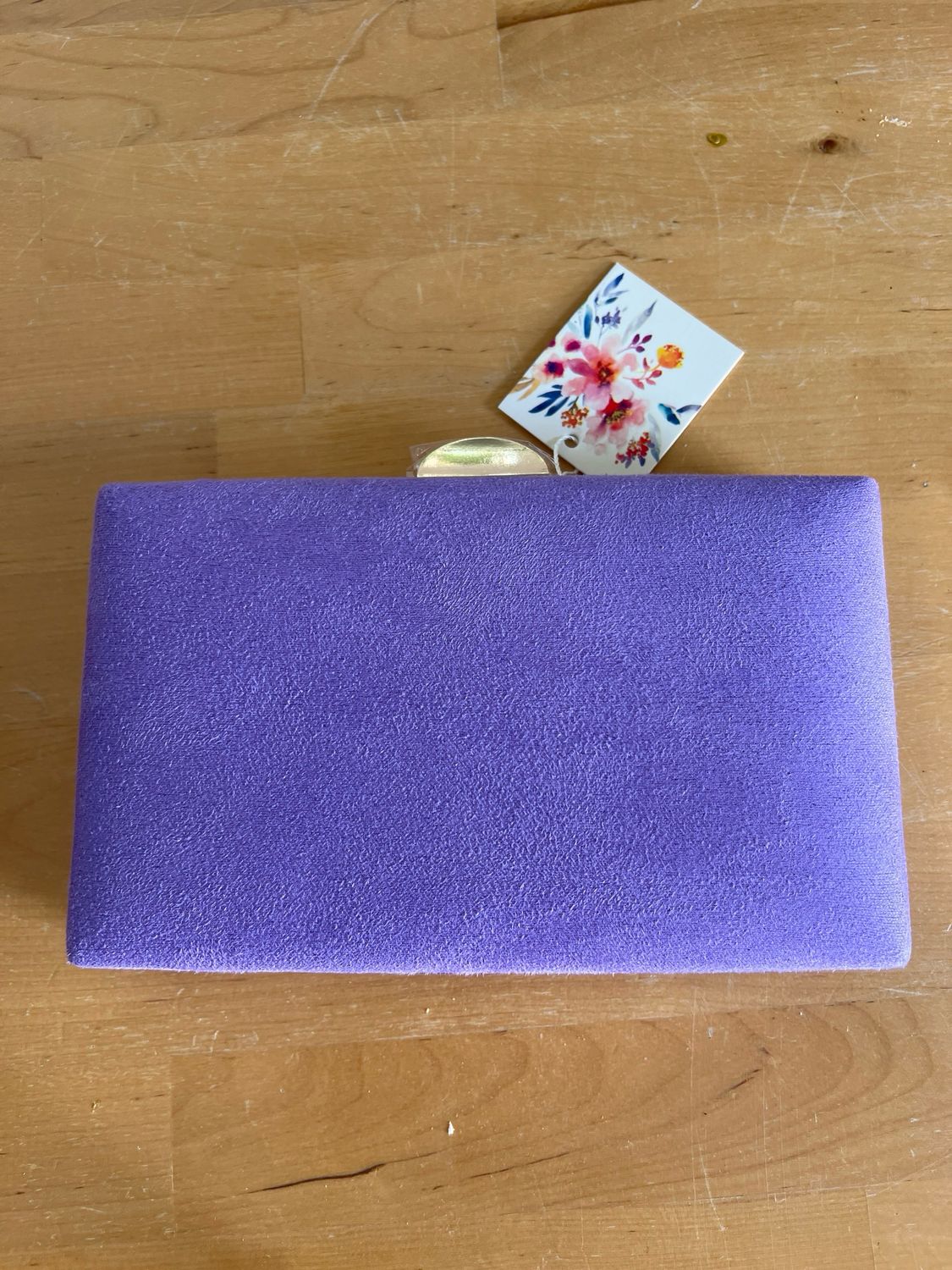 Cartera malva