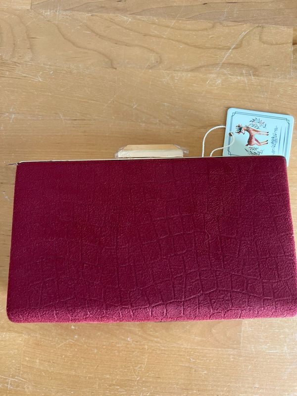 Cartera burdeos