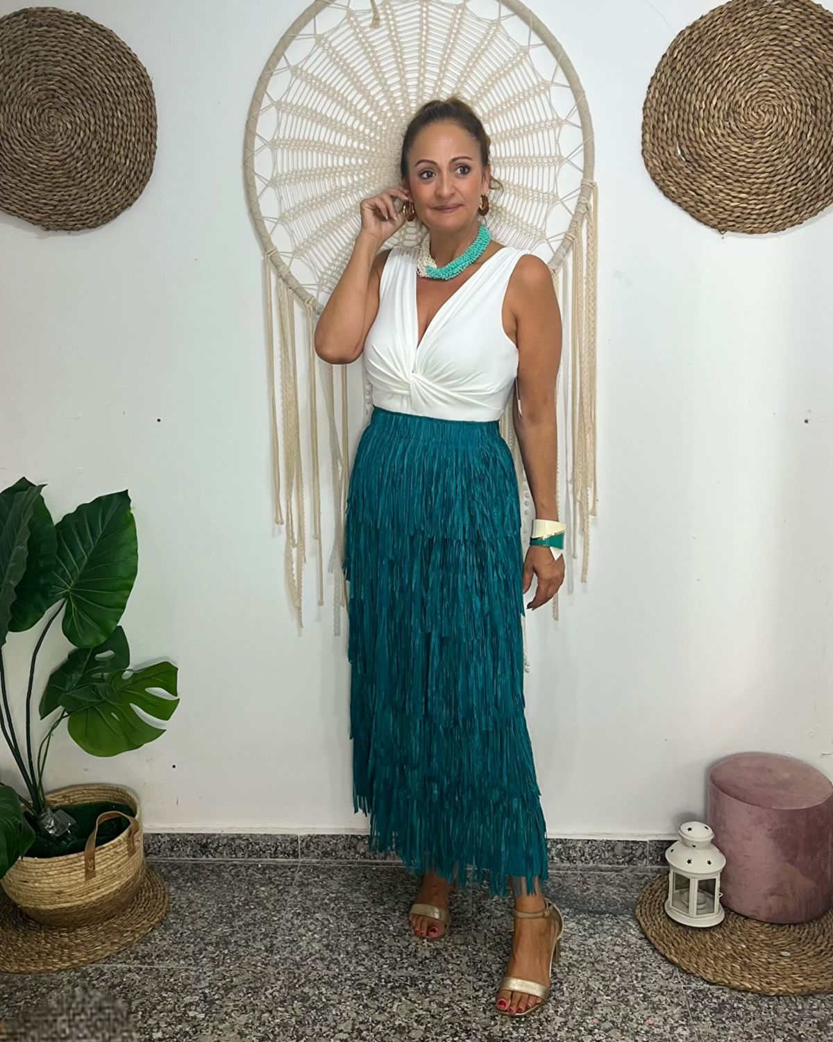 Falda FLEQUILLO Falda FLEQUILLO