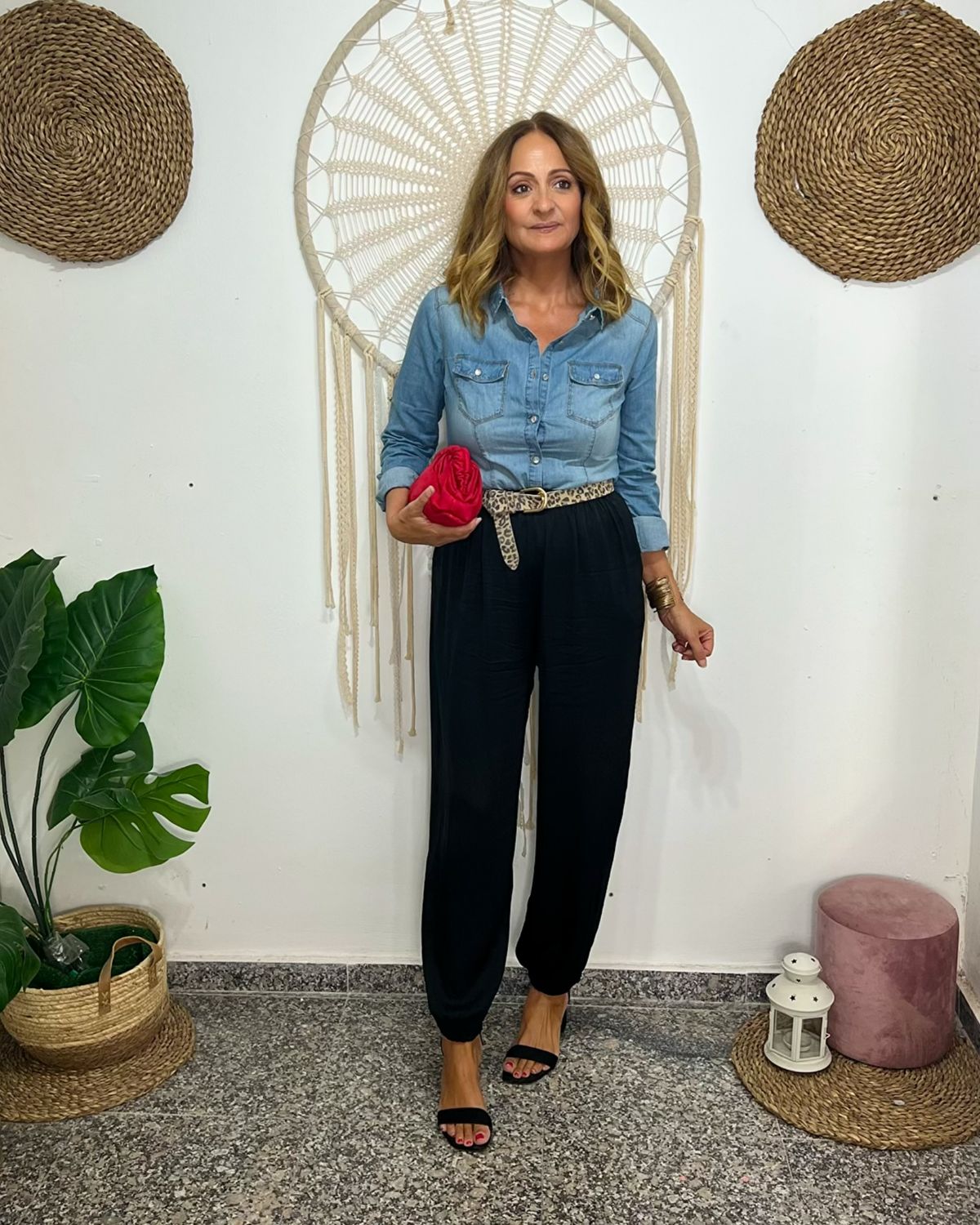 Pantalón BOMBACHO negro Pantalón BOMBACHO negro