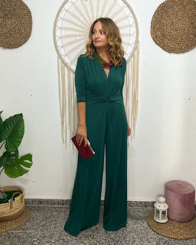 Mono NUDO verde botella