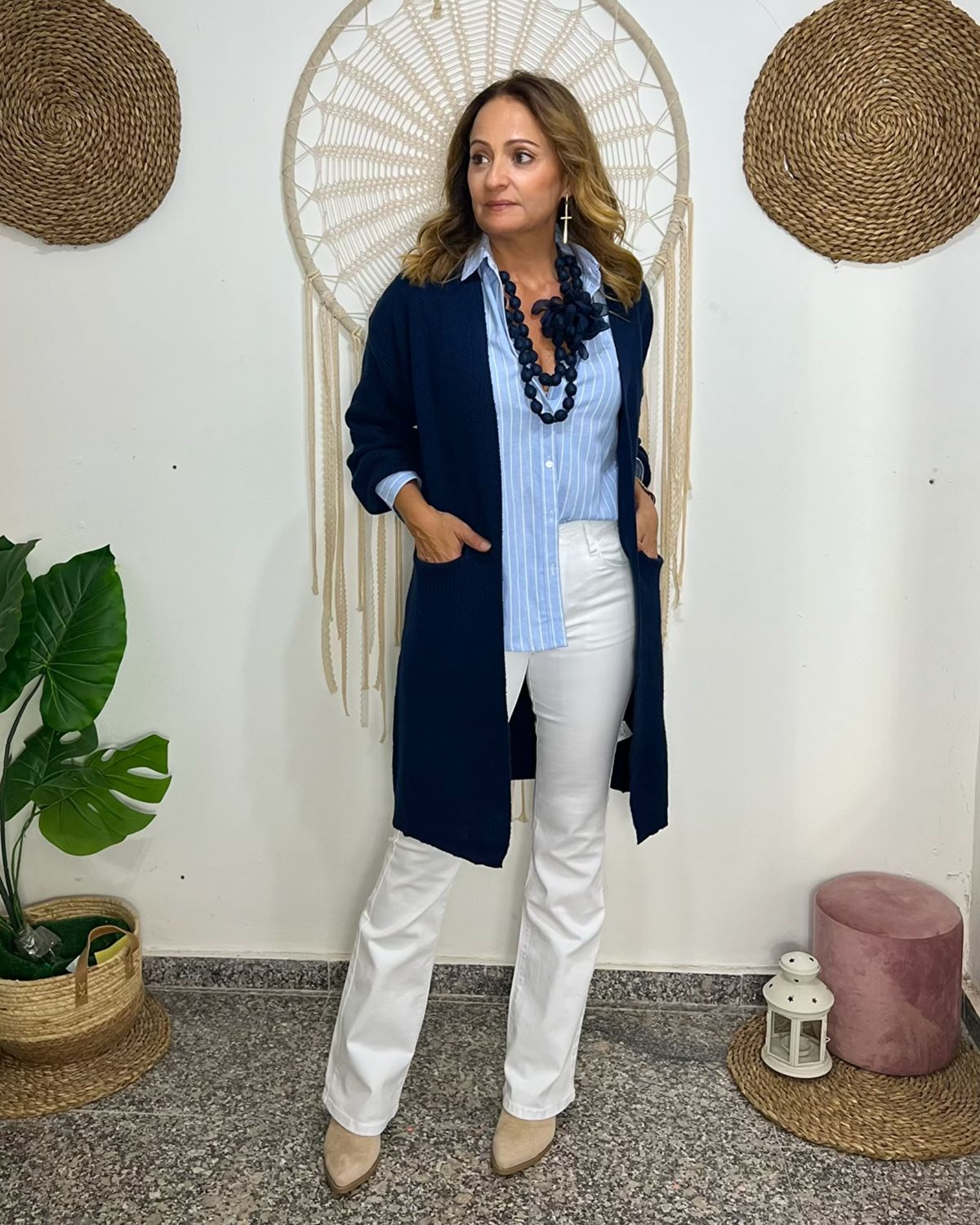 Cárdigan GRETA marino