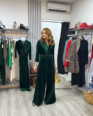 Mono NUDO terciopelo verde Mono NUDO terciopelo verde