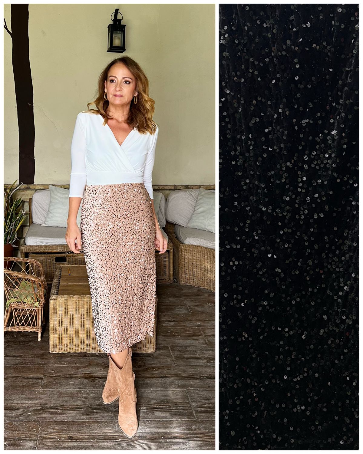 Falda LENTEJUELAS Falda LENTEJUELAS