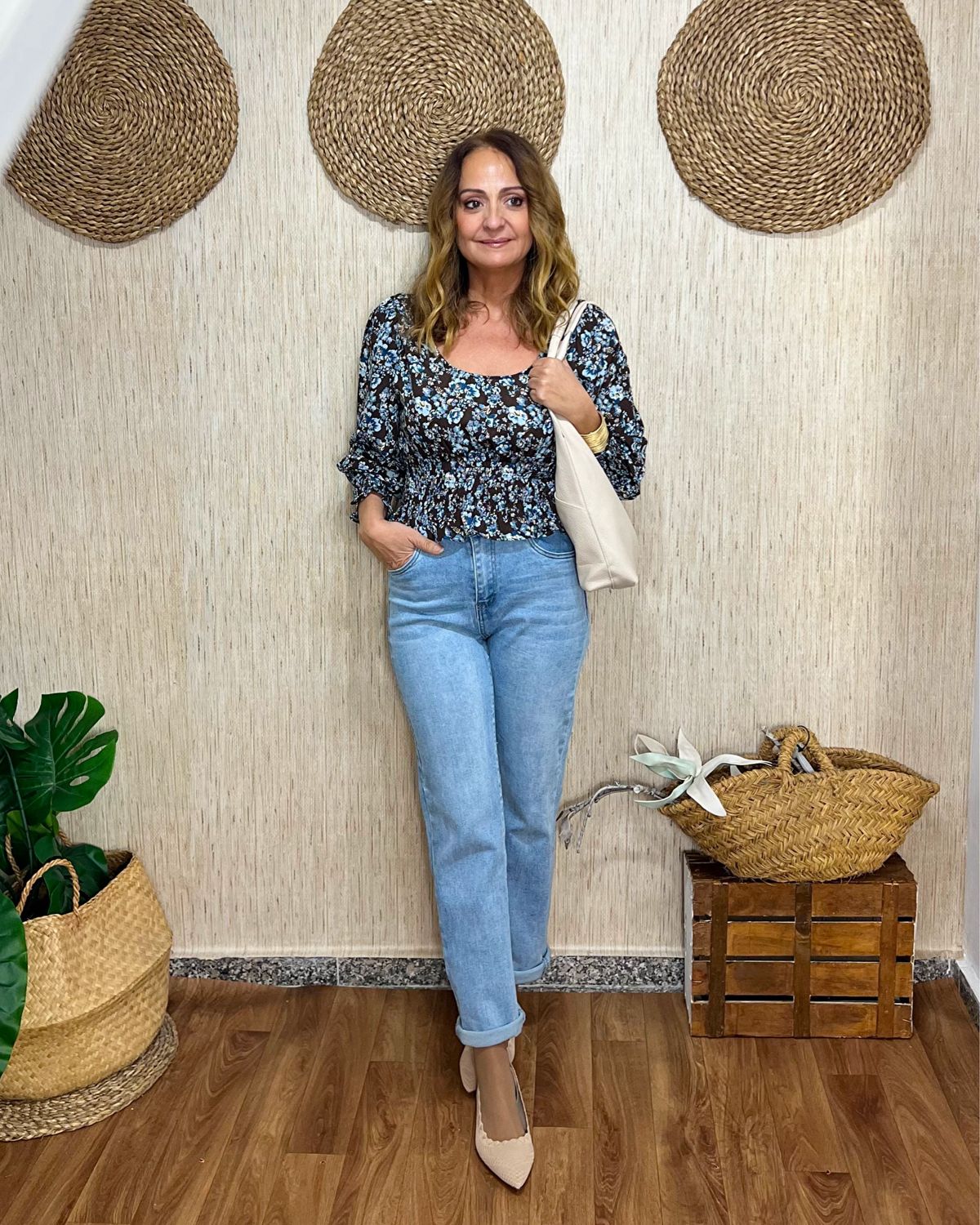 BLUSA FLORAL BLUSA FLORAL