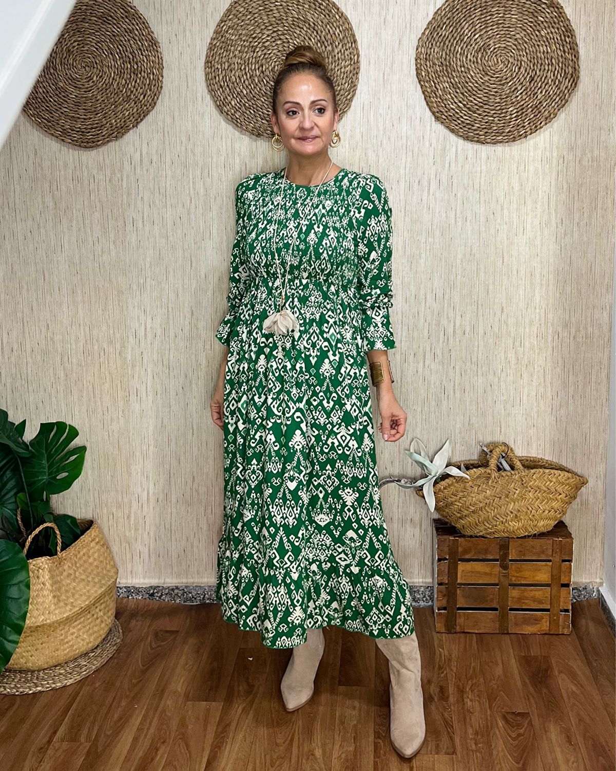 Vestido BLUE verde Vestido BLUE verde