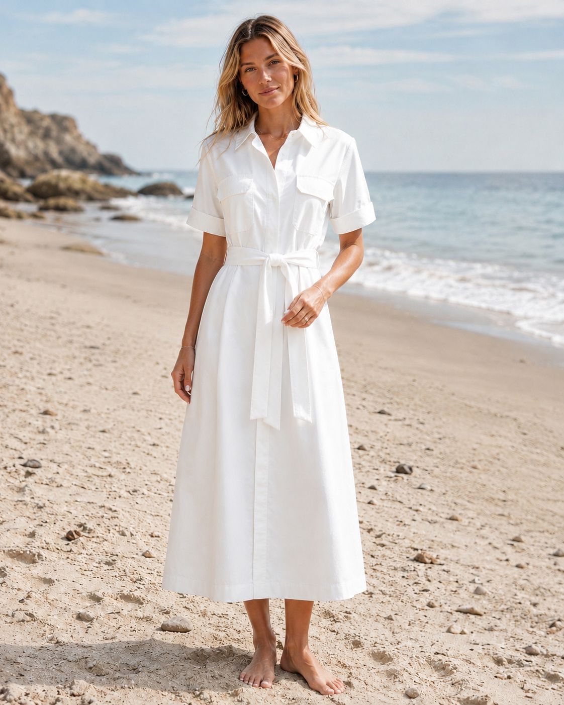 Vestido BEA blanco