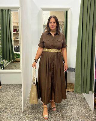 Vestido BEA chocolate Vestido BEA chocolate