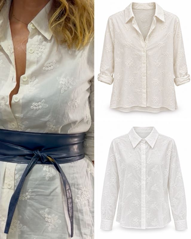Blusa BORDADA