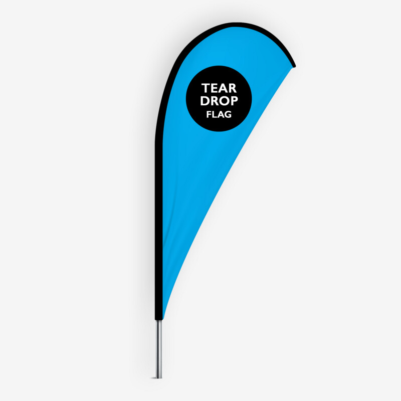 TEAR DROP FLAG