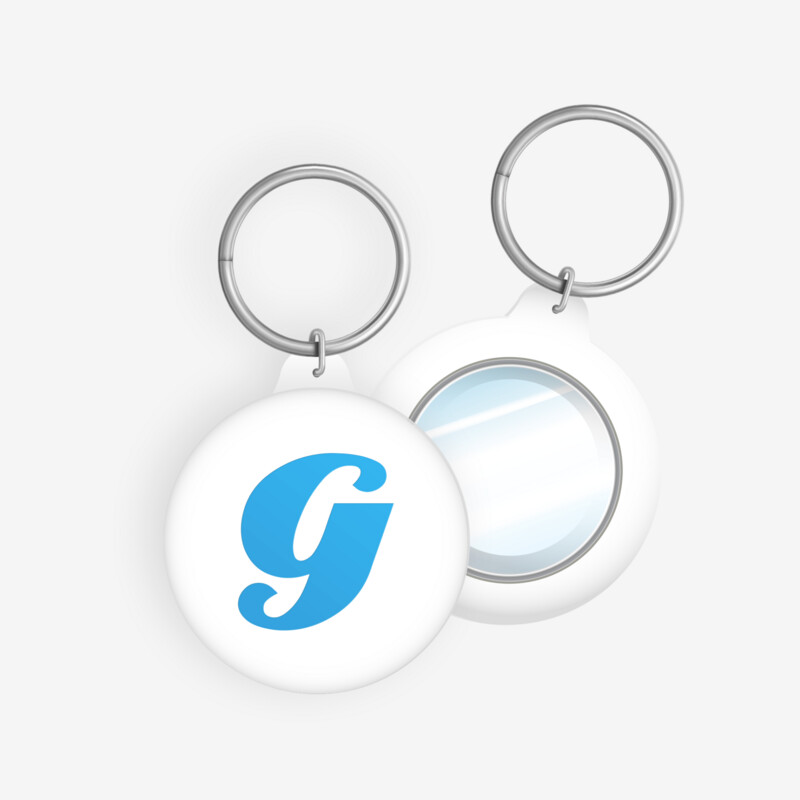 KEYRING PRINTING • WITH MIRROR