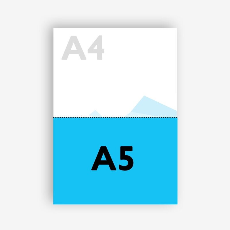 A5 FLYER • 510gsm HEAVY-WEIGHT WATERPROOF NEVERTEAR