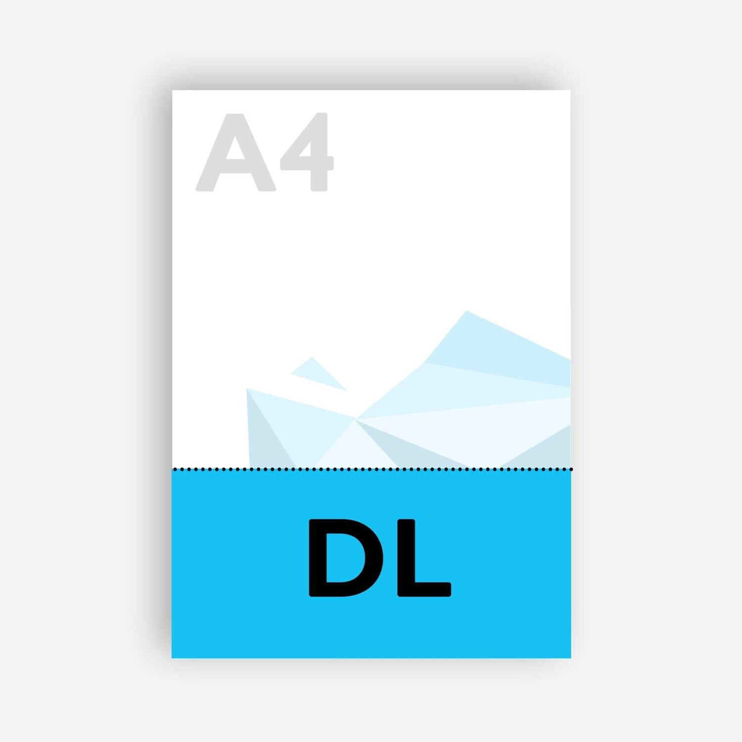 DL FLYER • 250gsm MID-WEIGHT WATERPROOF NEVERTEAR