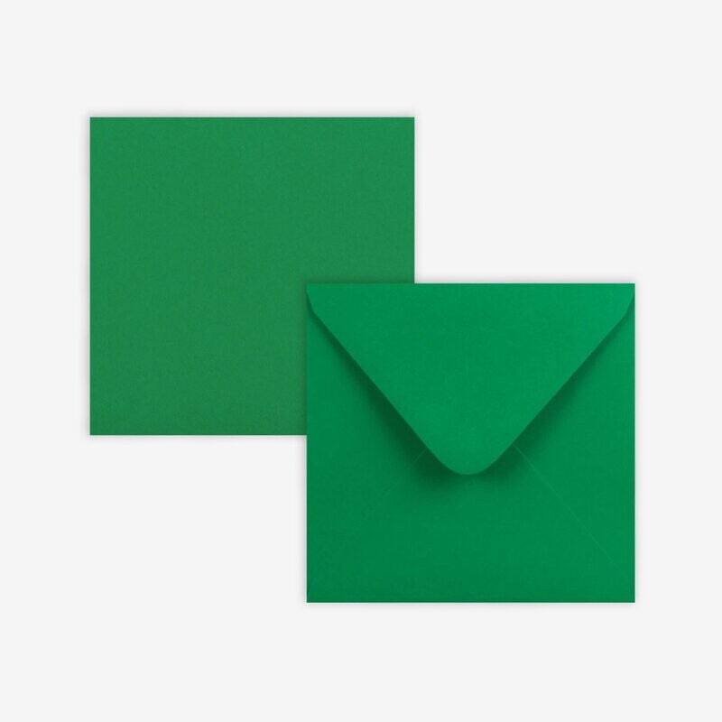 DARK GREEN 15.5cm ENVELOPES • SUITABLE FOR 14.8cm SIZED CARDS