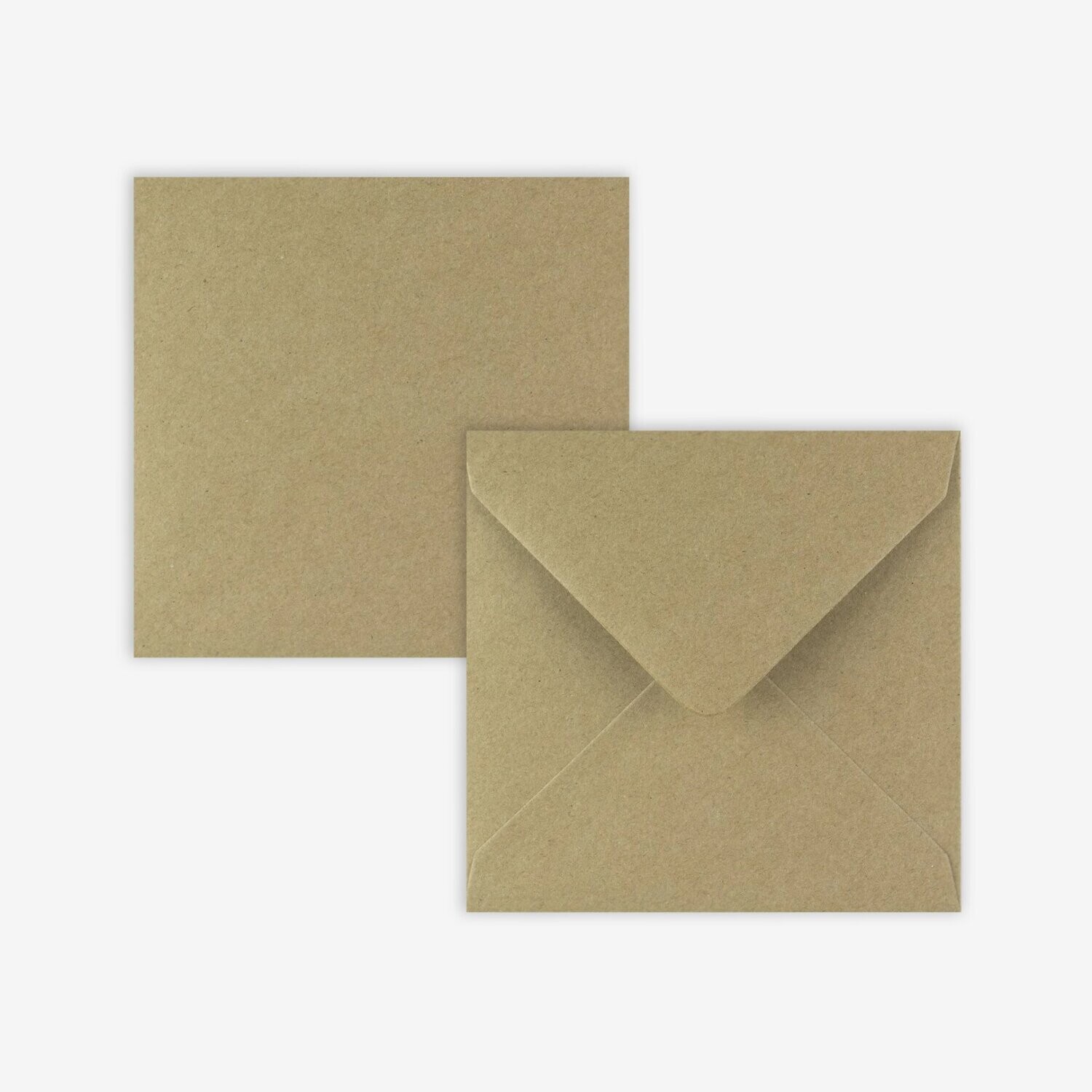 ECO KRAFT 15.5cm ENVELOPES • SUITABLE FOR 14.8cm SIZED CARDS