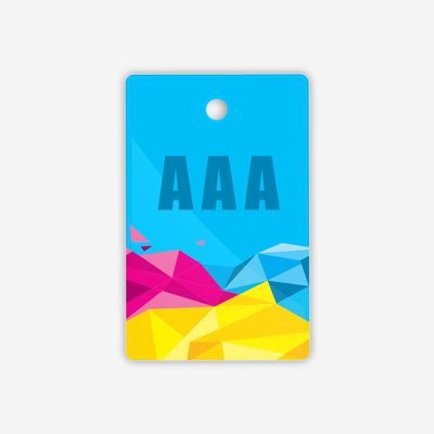 LANYARD ID CARDS • Punched & Ready to Hang