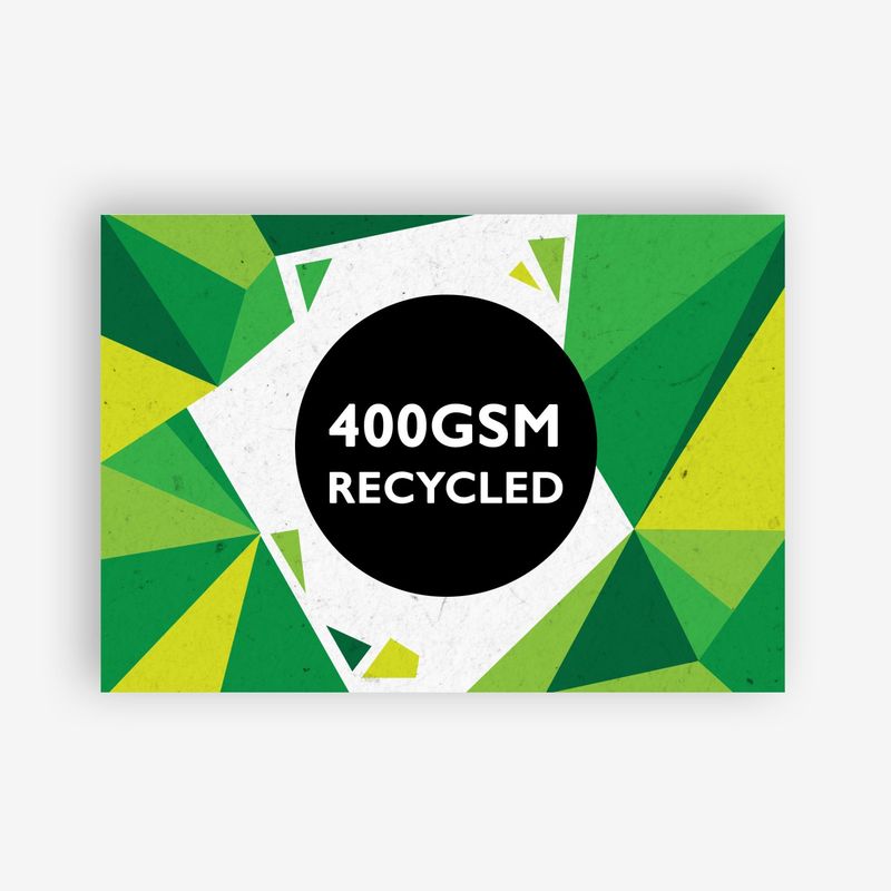 400gsm • 100% RECYCLED