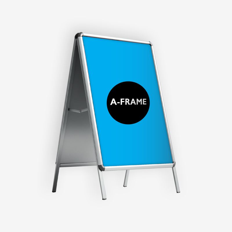 A-FRAMES • DOUBLE SIDED A-FRAMES • DOUBLE SIDED