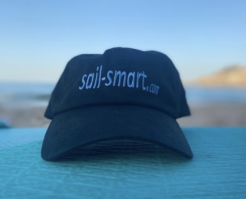 Organic Cotton Cap "Sail Smart.com" mit Metallverschluss