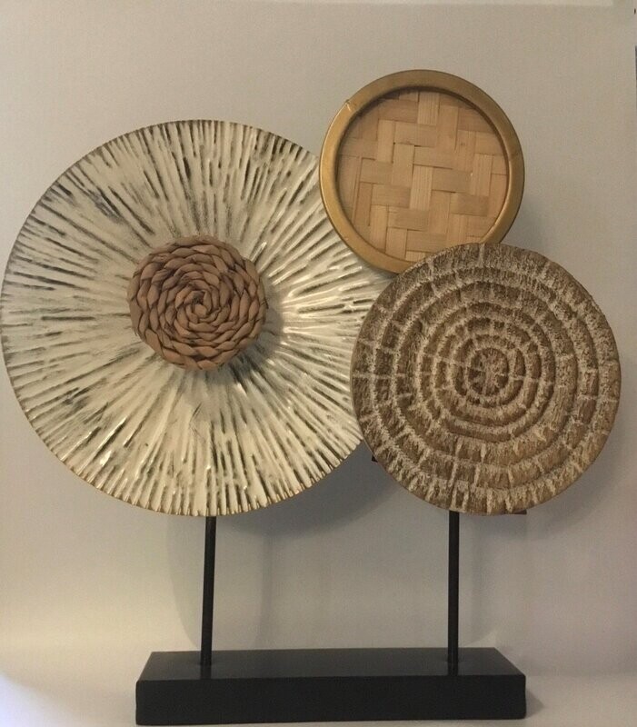 Deco cirkels Coco Maison, hoogte ca. 47 cm