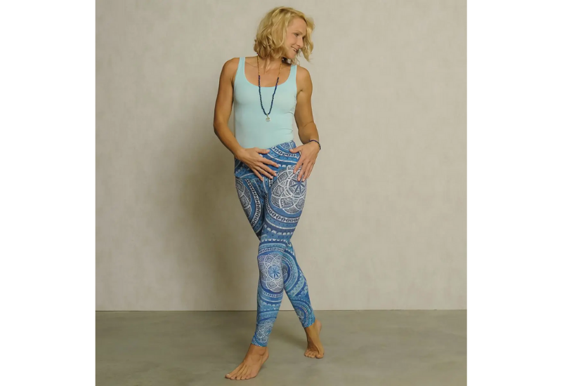 Yoga-Leggings Blue Spirit