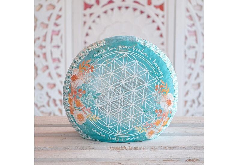 Meditationskissen jade-orange