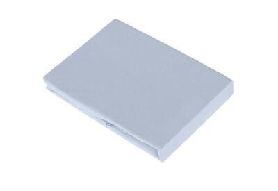 Spannbetttuch silber