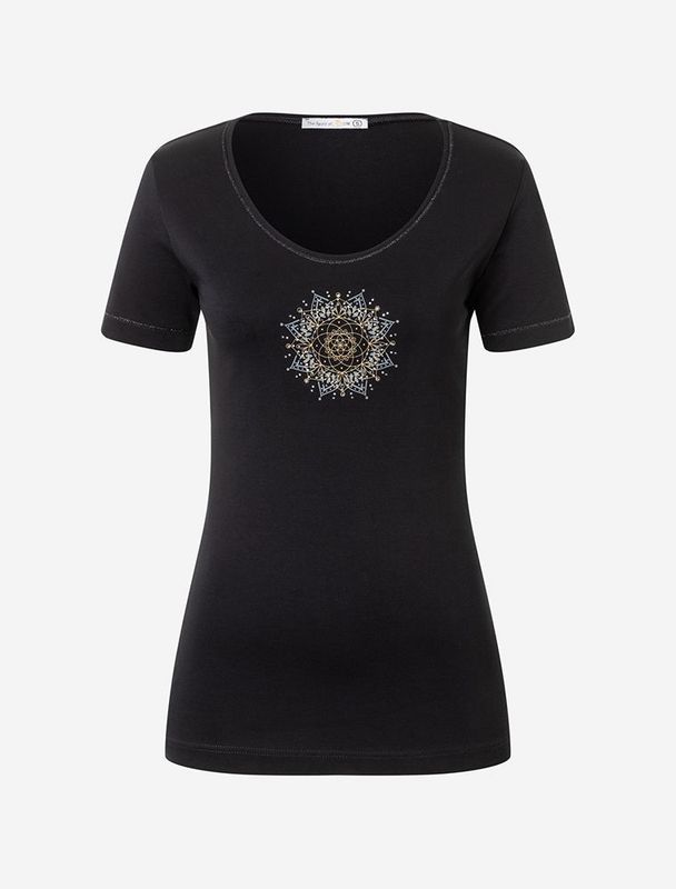 Shirt Flower of Harmony schwarz