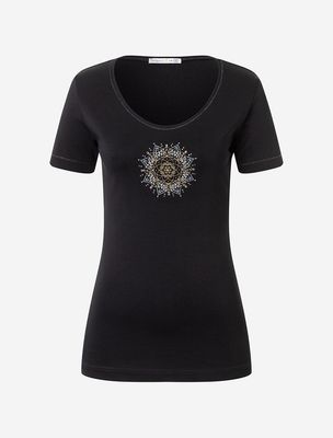 Shirt Flower of Harmony schwarz