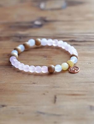 Armband Rosenquarz
