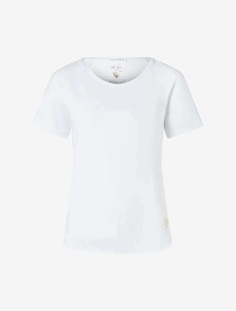 Shirt Raglan OM Herz weiß