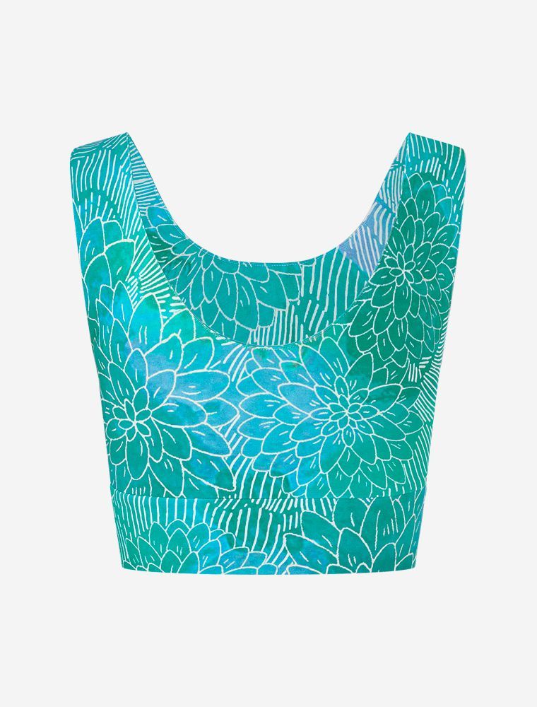 Yoga Bra Hatha Madhu kristallblau