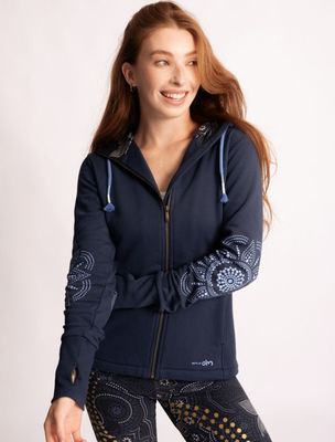 Sweatjacke Maui Nava tiefblau
