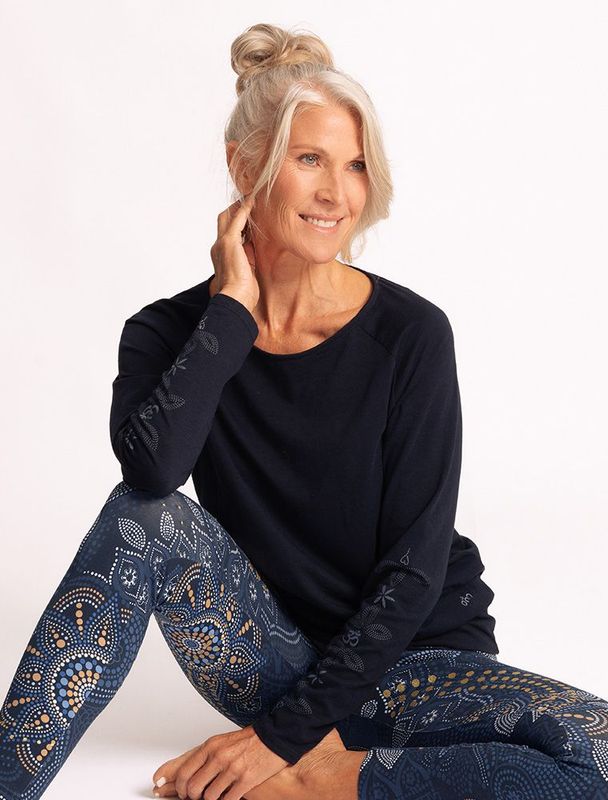 Longsleeve Shirt Priya indiblau