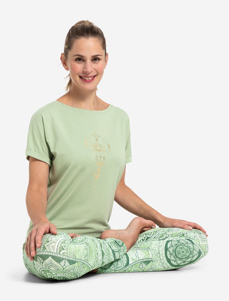 Shirt Eka Padma matcha