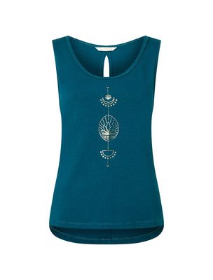 Tanktop Vahita nachtpetrol