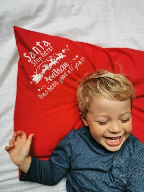 Christmas Eve Pillowcase