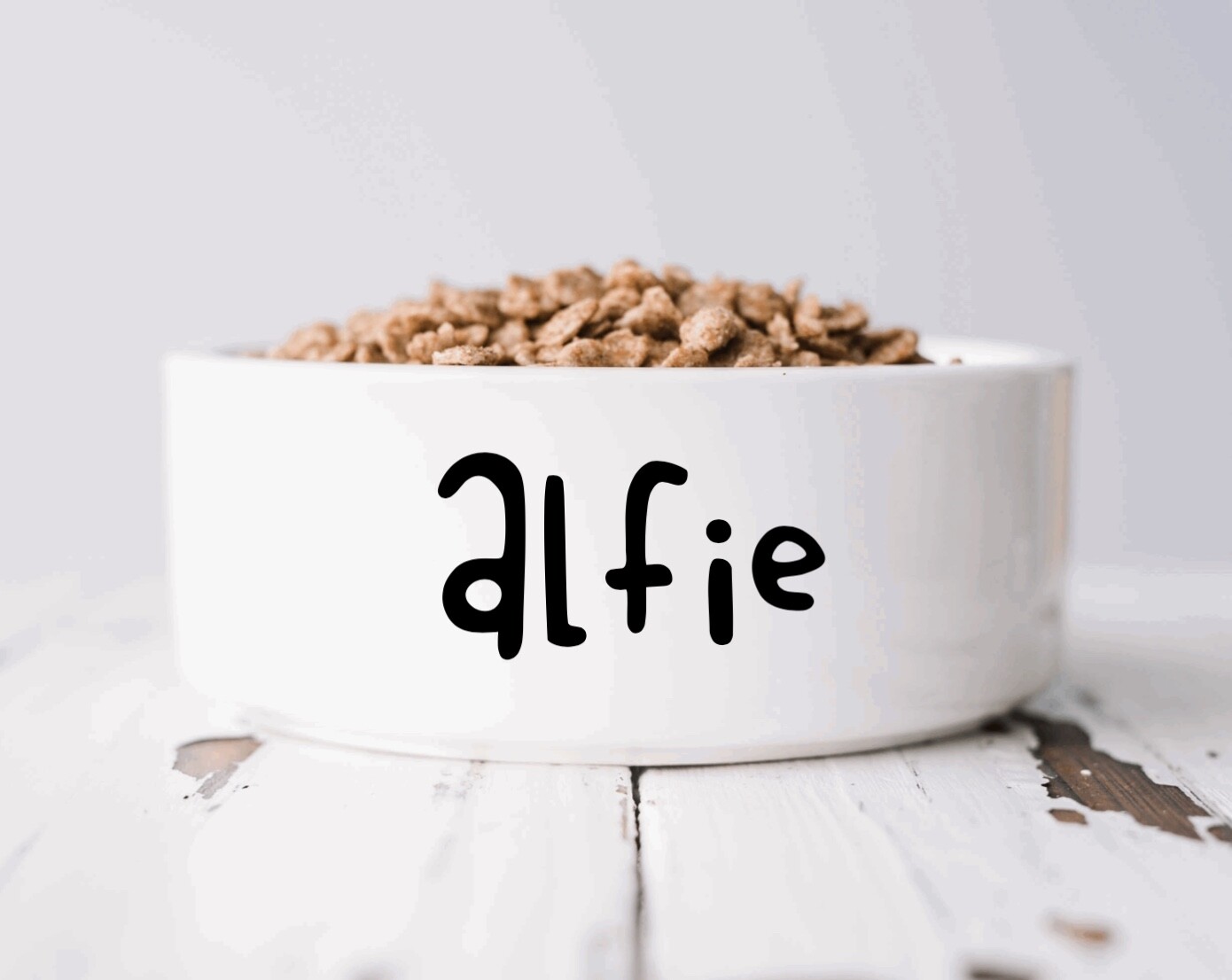 Pet Bowl Label