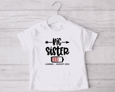Big Brother / Sister Loading tshirt