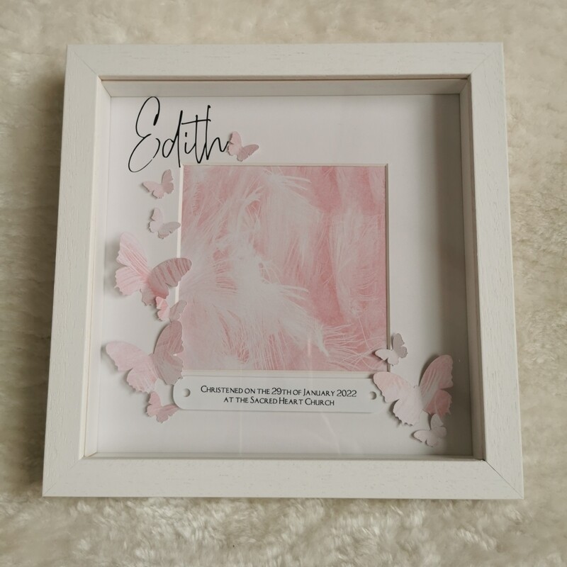 Christening / Communion Personalised Frame