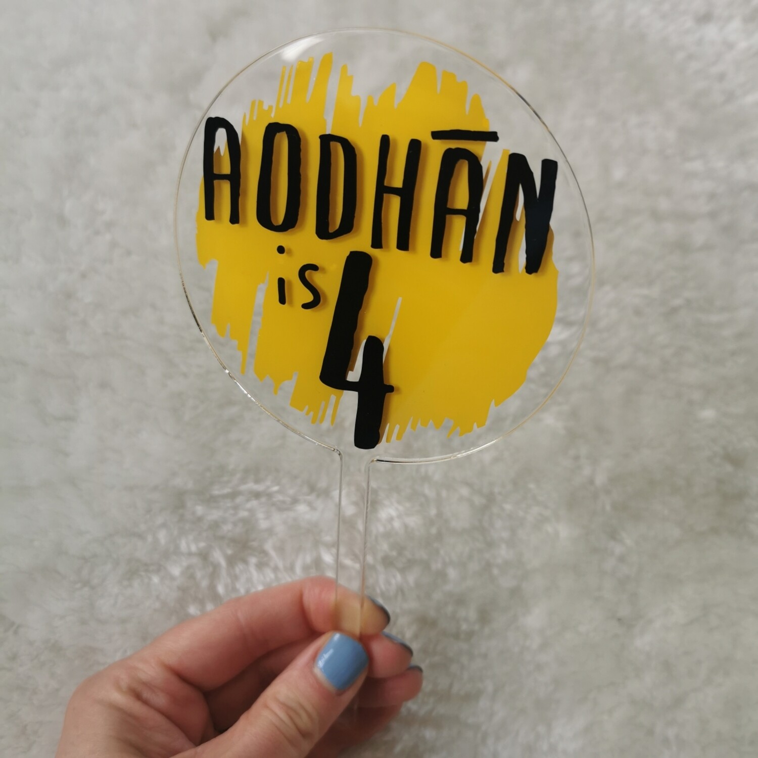 Personalised Cake Topper